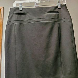 Express, black work skirt, size 2